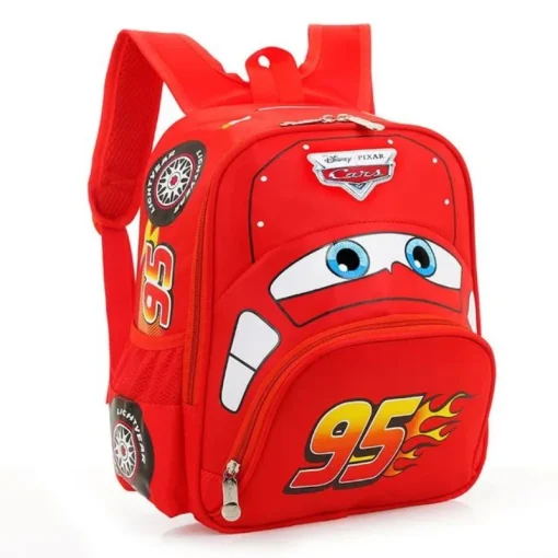 Mochila escolar infantil de desenho animado 3-6 anos