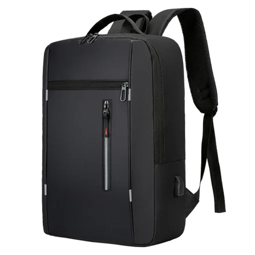 Mochila executiva masculina impermeável com USB