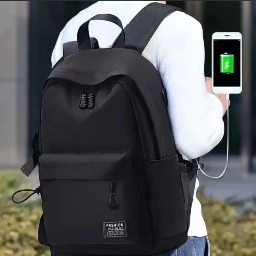 Mochila minimalista estilosa para homens