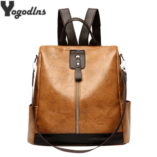 Mochilas femininas antirroubo de moda