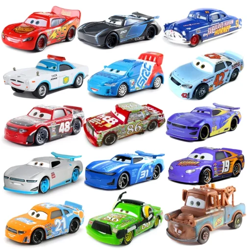 Modelo de carros da Disney Pixar