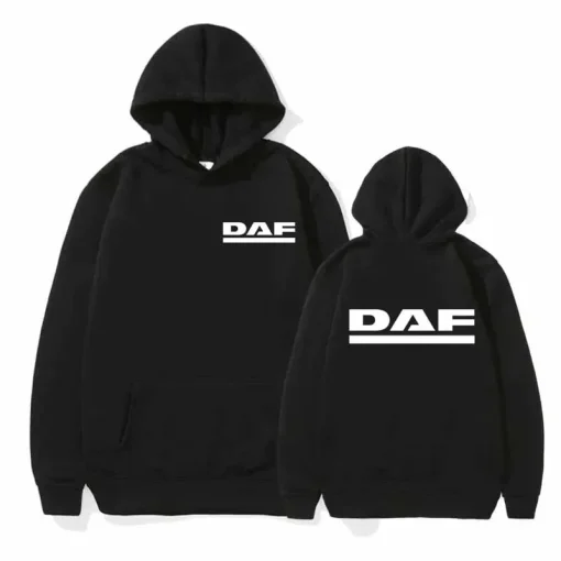 Moletom com Capuz Estampado DAF Masculino e Feminino