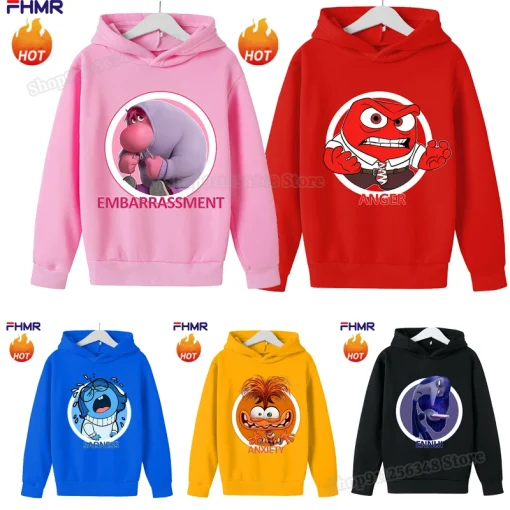 Moletom grosso Inverno Disney Inside Out 2