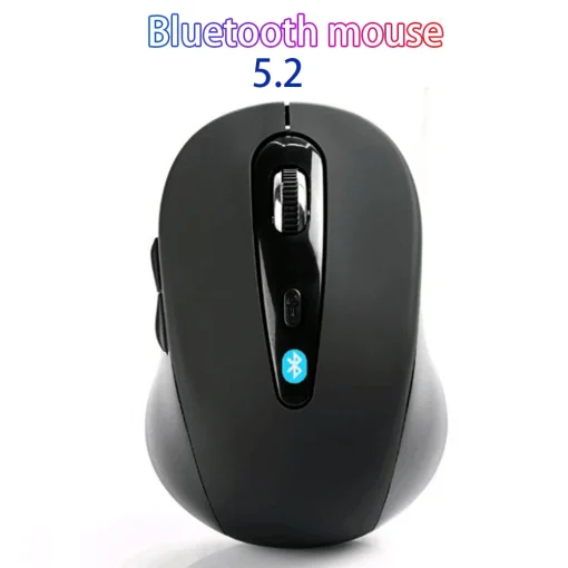 Mouse Bluetooth 5.2 sem Fio 10M para Win7Win8XP