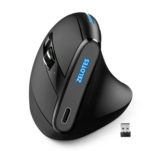 Mouse Sem Fio Óptico Zelotes F-36A 2.4G