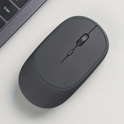 Mouse Sem Fio Recarregável Gamer Duplo Modo USB 2,4G