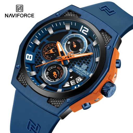 NAVIFORCE Relógio Masculino Original de Luxo