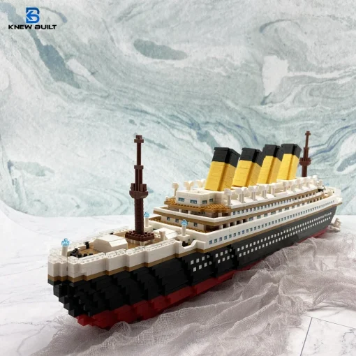 Navio de Modelo de Plástico Titanic 3D