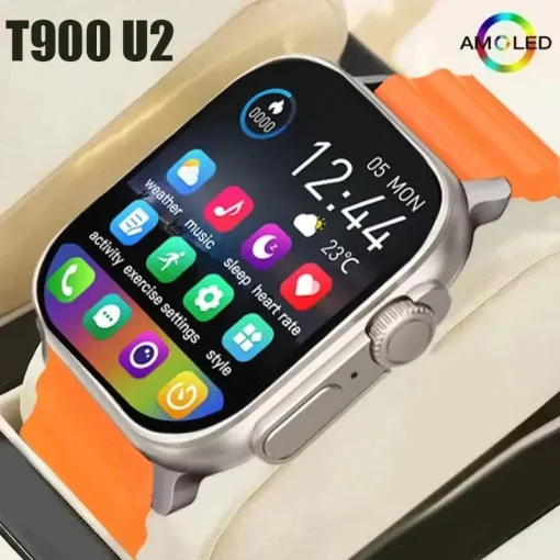 Novo Relógio T900 U2 Inteligente 49mm 2024