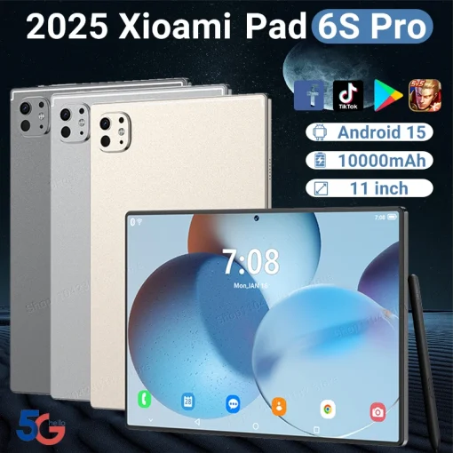 Novo Tablet Android Xioami Pad 6S Pro 5G