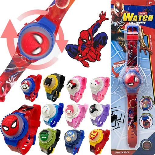 Novos relógios infantis Spiderman para meninos