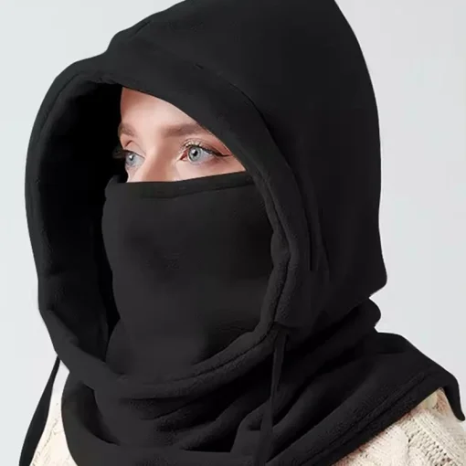 Protetor de pescoço térmico de inverno cachecol balaclava de lã ao ar livre máscara de rosto de esqui touca gola à prova de vento mantenha aquecido chapéu de ciclismo novo