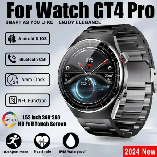 Para Huawei WATCH 4 PRO Smartwatch masculino