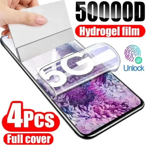 Películas Hidrogel 4Pcs p Samsung