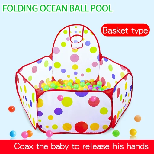 Piscina de bolinhas infantil com cesta de basquete Bobo 0,9M (sem bolinhas)