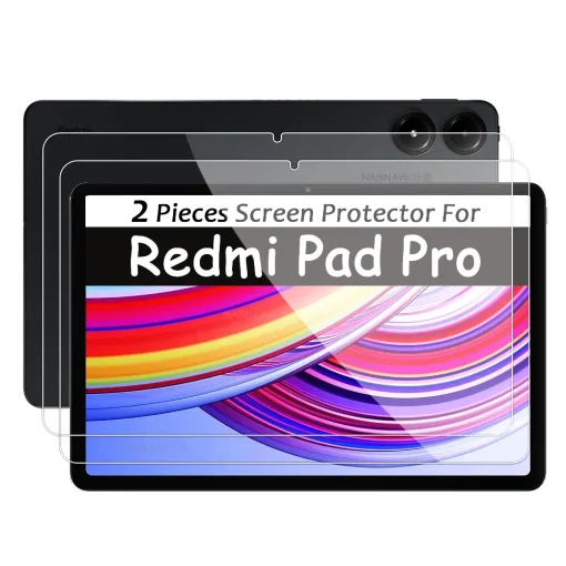 Protetor de tela antirriscos HD 2 peças para Xiaomi Redmi