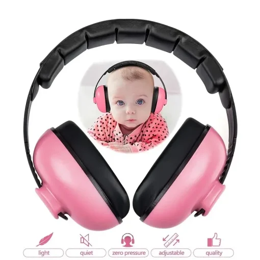 Protetores auriculares infantis 3 meses-5 anos