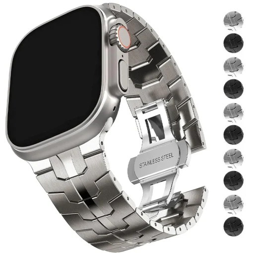 Pulseira Metal para Relógio Apple Watch 49mm 45mm