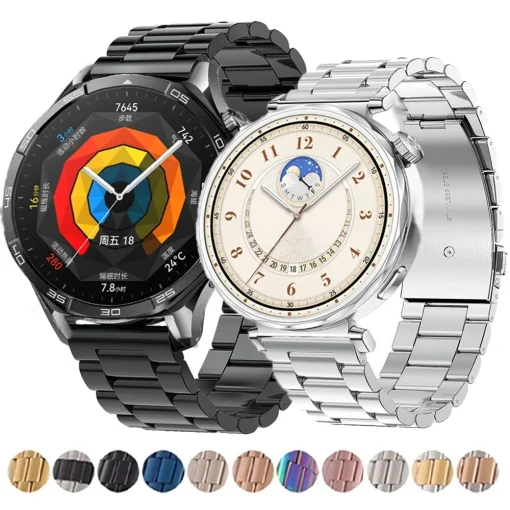 Pulseira de Aço Inoxidável para Huawei Watch