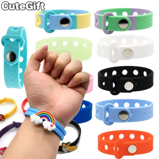 Pulseiras de Silicone 21,5cm