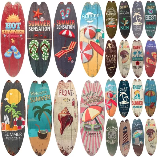 Quadro Decorativo de Parede Surfboard Praia