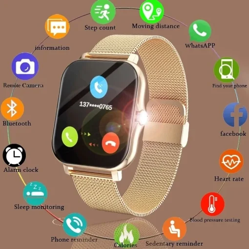 Relógio SmartWatch 1.83'' Fitness