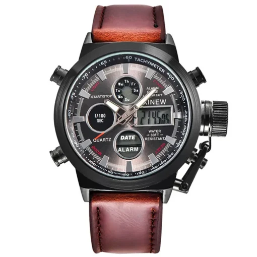 Relógio de Pulso Chronograph de Marca para Homens