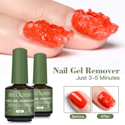 Removedor de Esmalte Gel Mág. p Unhas 15ml