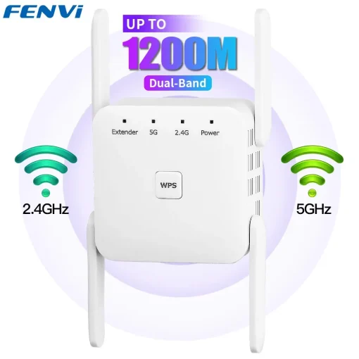 Repetidor Wifi 5Ghz 1200Mbps FENVI