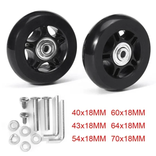 Rodas para malas 40mm43mm54mm70mm