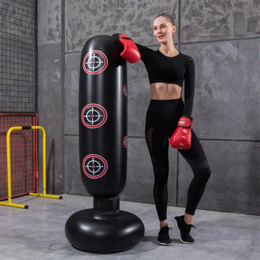 Saco de pancadas inflável de boxe