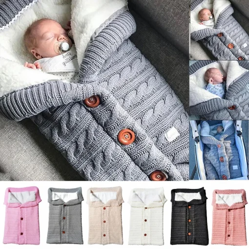 Sacos de dormir quentinhos para bebês no inverno