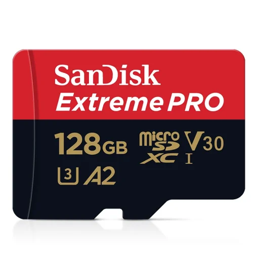 SanDisk Extreme Pro 128GB Micro Cartão SD