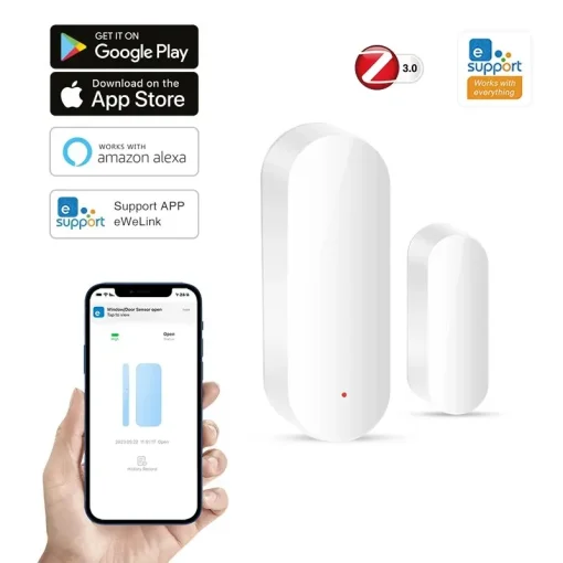 Sensor de Janela de Porta Inteligente Zigbee