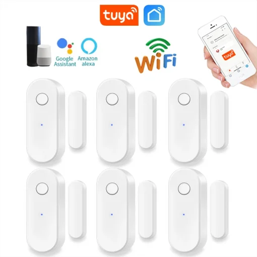 Sensor de Porta Janela WiFi Tuya