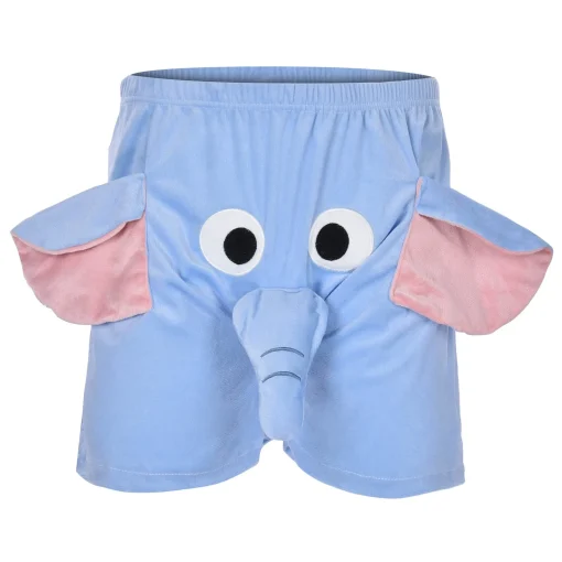 Shorts de Boxe Elefante Para Homens Graciosos