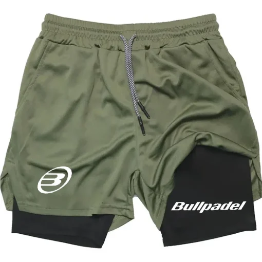 Shorts esportivos de padel masculino