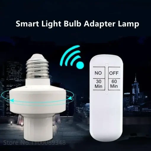 Smart Switch tomada lâmpada LED WiFi temporizador