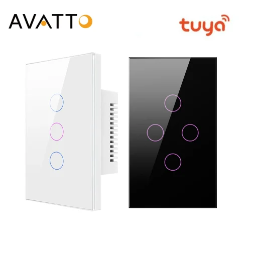 Smart Wall Touch Switch com fio Neutro