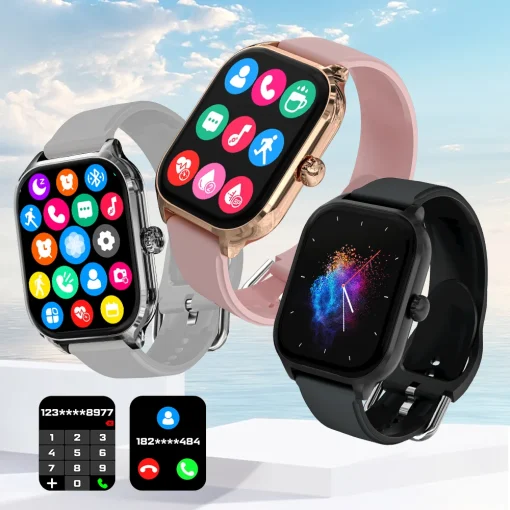 Smartwatch LAXASFIT H9 Dial para Atender Chamadas