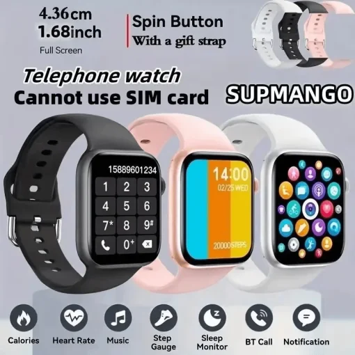 Smartwatch S8 com visor de discagem X7