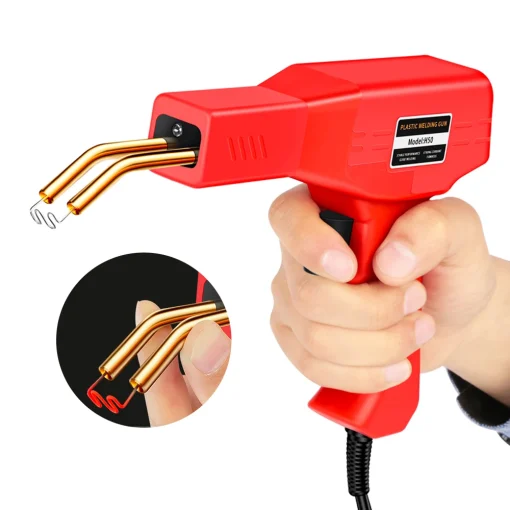 Soldador de plástico vermelho 50W