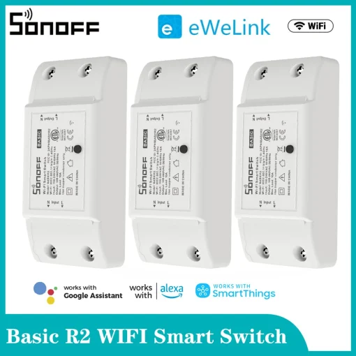 Sonoff Basic R2 Wi-Fi DIY interruptor