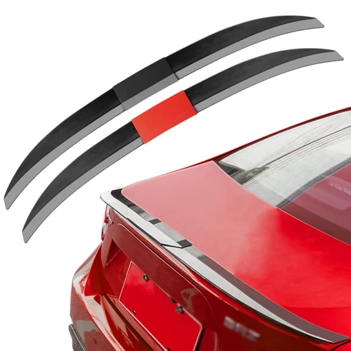 Spoiler Traseiro Regulável Universal 3Pcs Para Carro