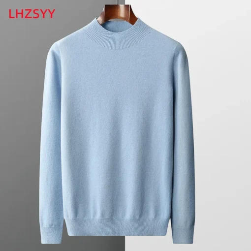 Suéter masculino Cashmere de outono-inverno LHZSYY