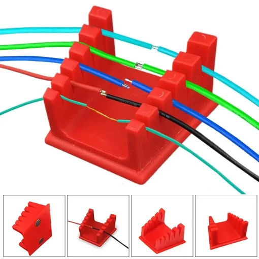 Suporte de fixação de fio ABS HZY até 50 mm