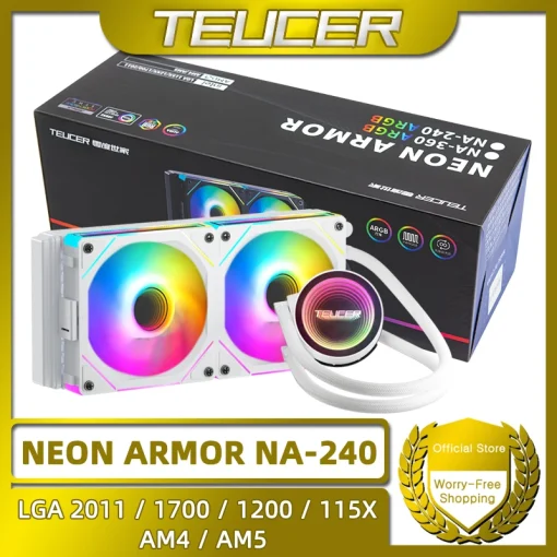 TEUCER NA-240 ARGB Cooler Líquido CPU