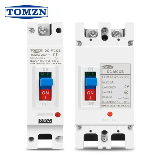 TOMZN Solar MCCB 1P 2P