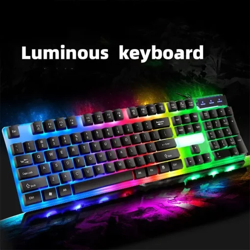 Teclado Gamer Retroiluminado com Fio USB ITLY