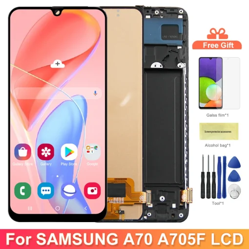 Tela LCD Samsung Galaxy A70 A705F A705FNDS